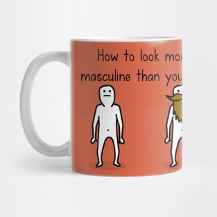 Hirsute head Mug